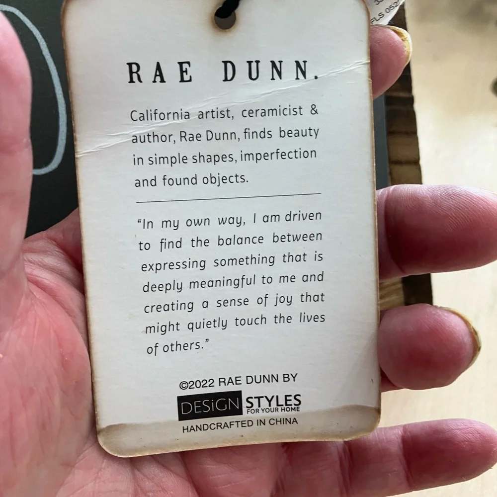 NWT Rae Dunn Flip Calendar